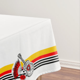 Spanish Souvenirs Classic Stripe 52 x 70 Tablecloth