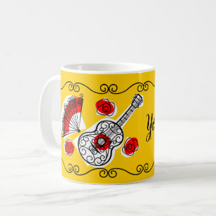Spanish Souvenirs Corners Name mug