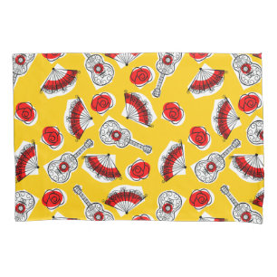 Spanish Souvenirs Corners pillowcase