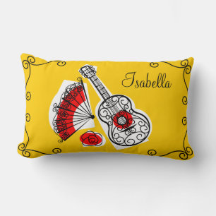 Spanish Souvenirs "name" corners pillow lumbar