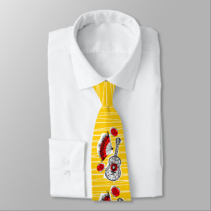 Spanish Souvenirs tie