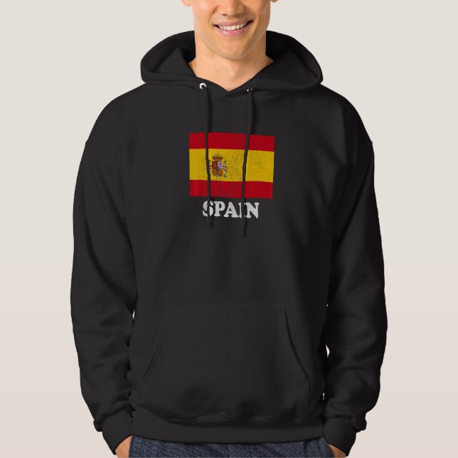 Spanish Spain Flag Pride Spanish Flag   Hoodie (Front)