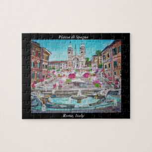 Spanish Steps - Jigsaw Puzzle