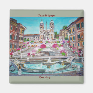 Spanish Steps - Magnet