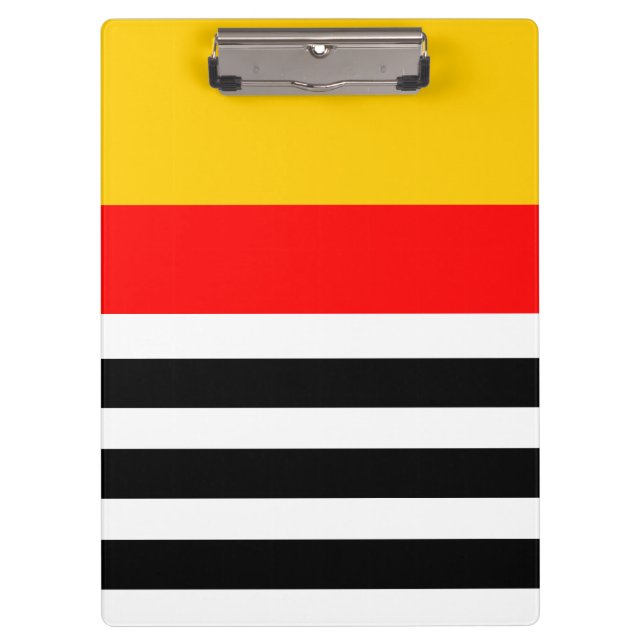 Spanish Stripe Classic clip board (Front)