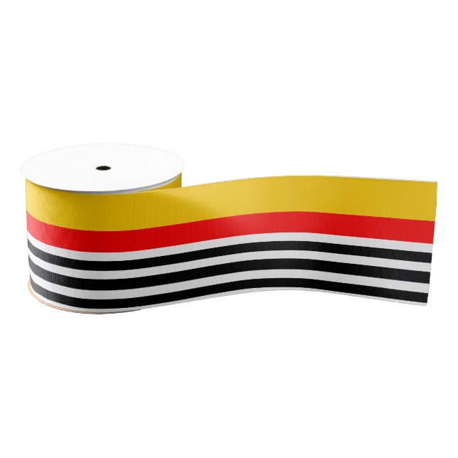 Spanish Stripe Classic ribbon Grosgrain Ribbon (Spool)