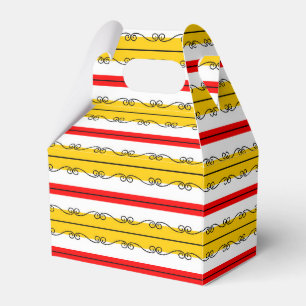 Spanish Stripe Favour Box