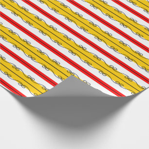 Spanish Stripe wrapping paper