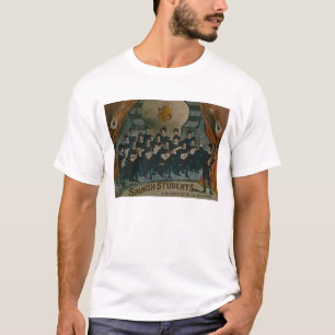'Spanish Students, University of Madrid' (colour l T-Shirt