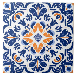 Spanish style cute pattern  ceramic tile