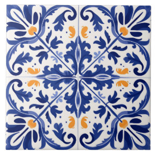 Spanish style cute pattern  ceramic tile