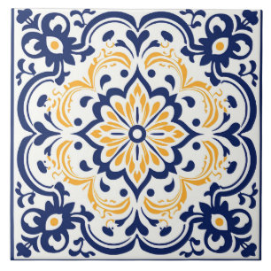Spanish style cute pattern  ceramic tile