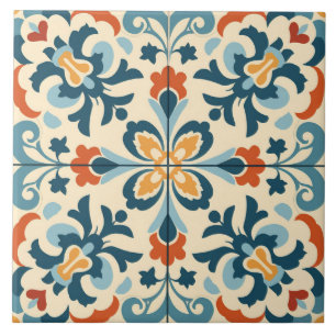 Spanish style cute pattern  ceramic tile