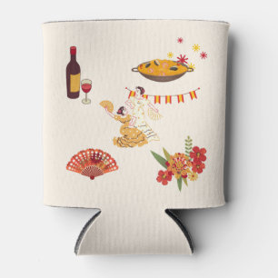 Spanish Style Fiesta Can Cooler