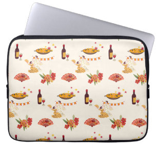 Spanish Style Fiesta Laptop Sleeve