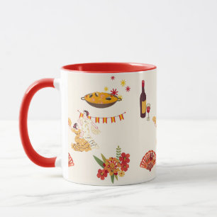 Spanish Style Fiesta Mug