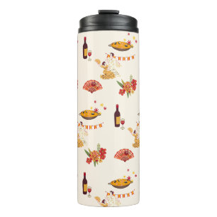 Spanish Style Fiesta Thermal Tumbler