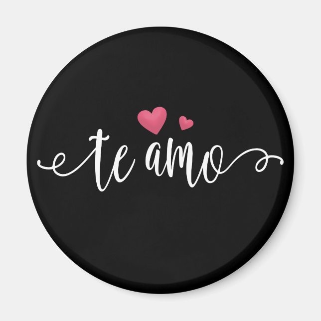 Spanish Te Amo I Love You Valentine | Magnet (Front)
