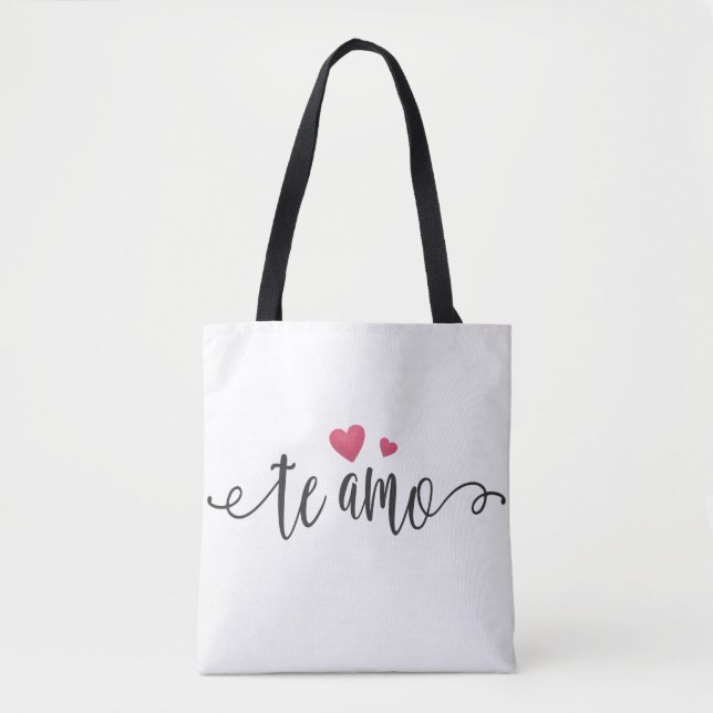 Spanish Te Amo I Love You Valentine | Tote Bag (Front)