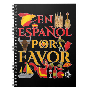 Spanish Teacher En Espanol Por Favour Notebook