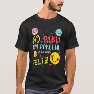 Spanish Teacher Maestra Latina Bicultural Bilingua T-Shirt