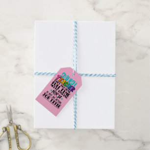 Spanish Teacher Only Because Full Time Multi Task Gift Tags