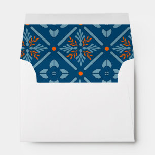 Spanish Tile Cyprus with Orange Envelope