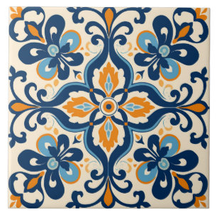 Spanish Tile Mediterranean Ceramic Tile