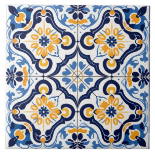 Spanish Tile Mediterranean Ceramic Tile