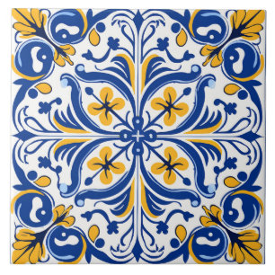 Spanish Tile Mediterranean Ceramic Tile
