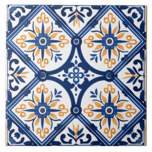 Spanish Tile Mediterranean Ceramic Tile
