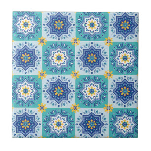 Spanish tile pattern Sun & Sea