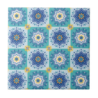 Spanish tile pattern Sun & Sea