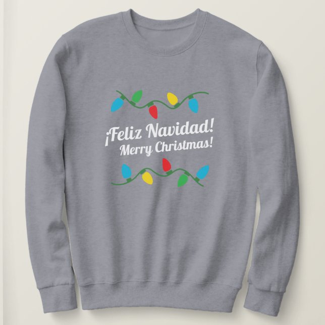 Spanish Ugly Christmas Sweater (Design Front)