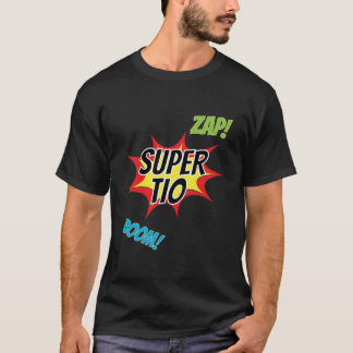 Spanish Uncle Gift Regalo Para Tio El Super Tio T-Shirt