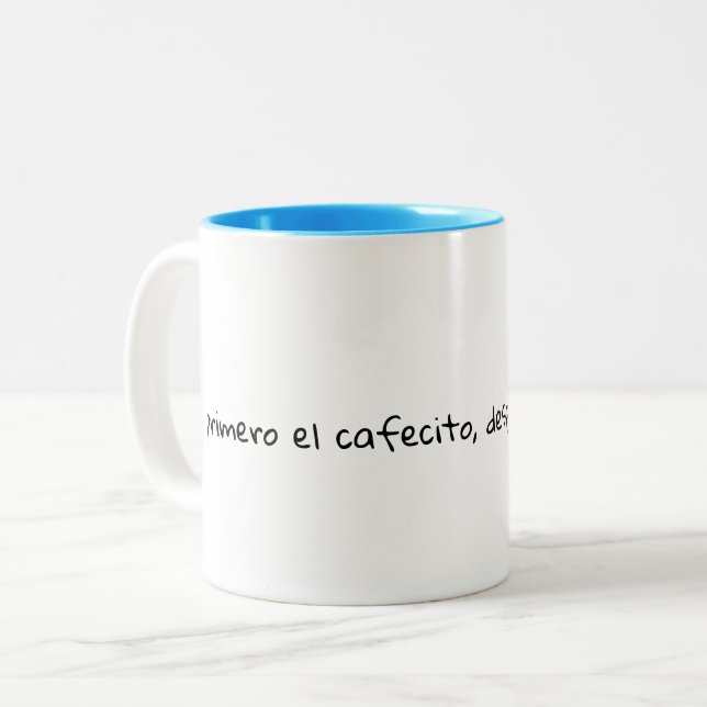Spanish Verse Cute Mug (Front Left)