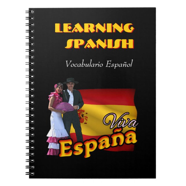 Spanish Vocabulary Notes Notebook (Front)