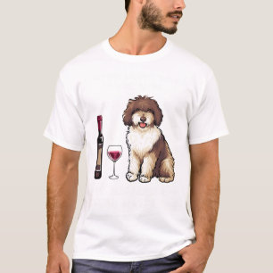Spanish Water and wine Funny dog 1 T-Shirt