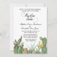 Spanish Wedding Cactus Succulent Garden