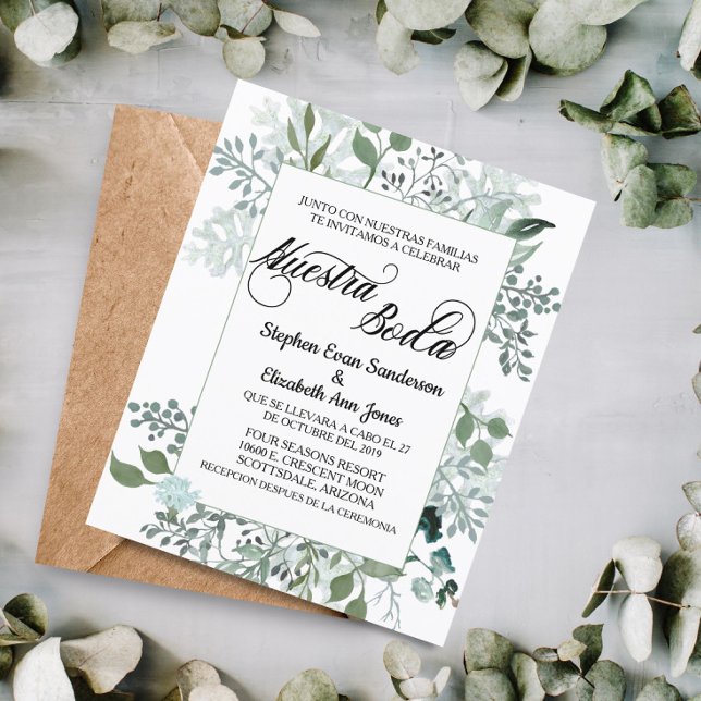 Spanish Wedding Greenery Budget Nuestra Boda  (Creator Uploaded)