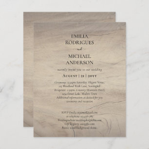 Spanish Wedding Invitation BILINGUAL Nuestra Boda