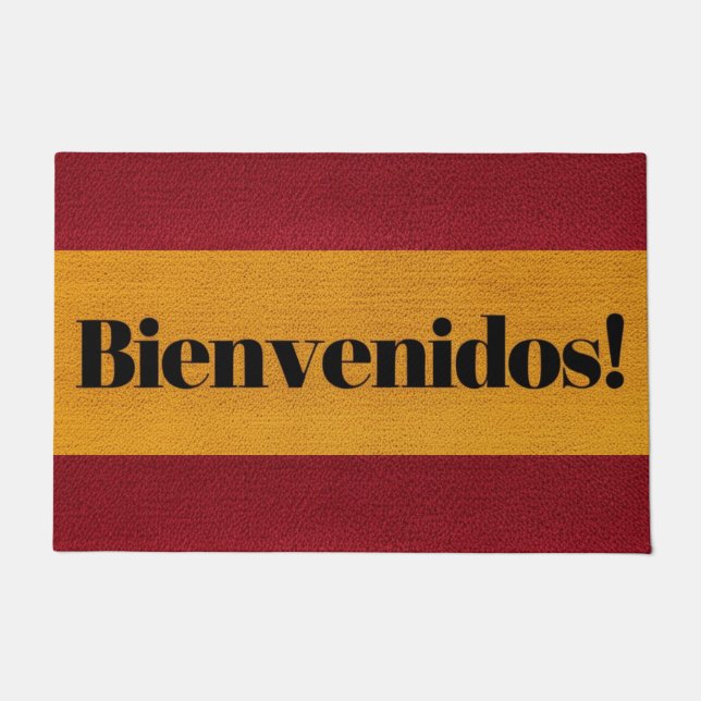 Spanish Welcome Doormat (Front)