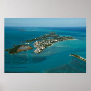 Spanish Wells & Russell Island, Bahamas Poster