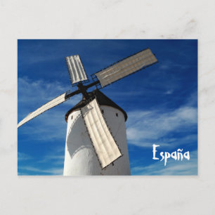 Spanish windmill Postcard