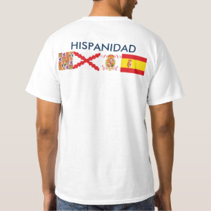 SPANISHNESS origin and countries. Ahead and behind T-Shirt