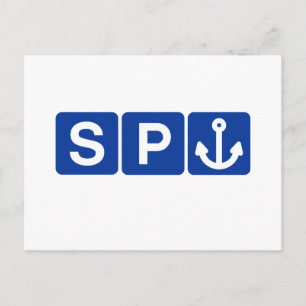 Spanker Symbol Joke Postcard