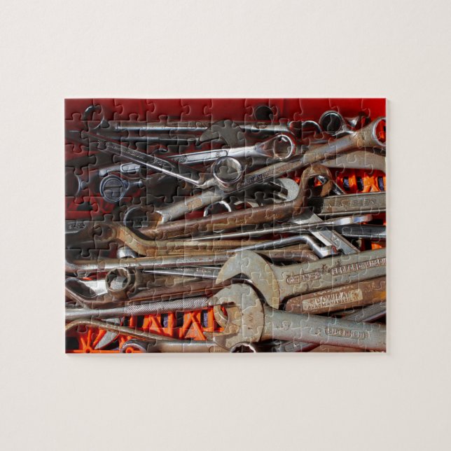 Spanner in the works jigsaw puzzle (Horizontal)