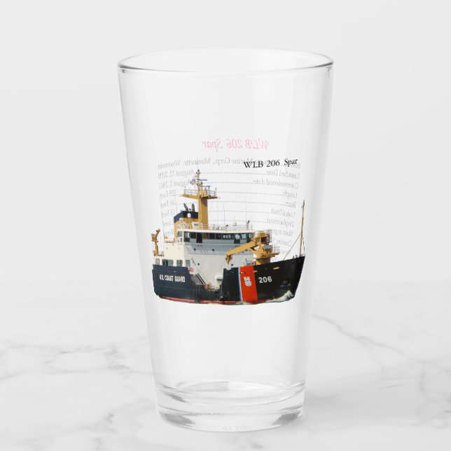 Spar info glass (Front)