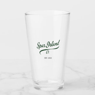Spar Island, CT Vintage 1912 Pint Glass