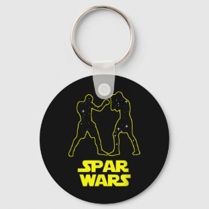 Spar Wars Boxing Parody Spoof - Mens And Womens Key Ring